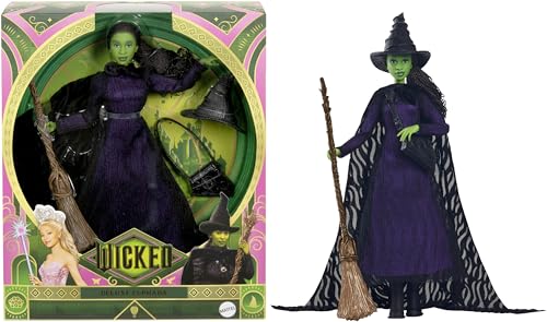 Mattel Wicked, Deluxe Elphaba Fashion Doll & Accessories