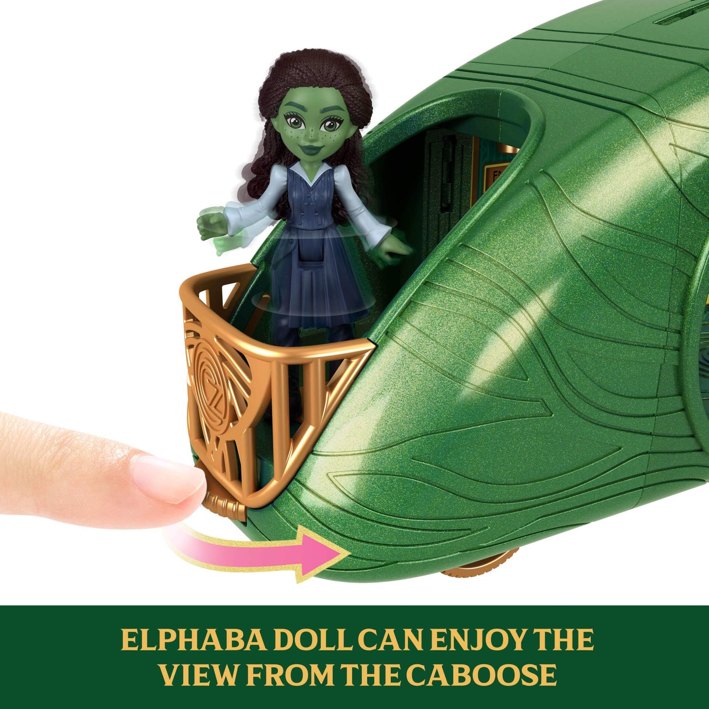 Mattel Universal Pictures’ Wicked Emerald City Train Playset
