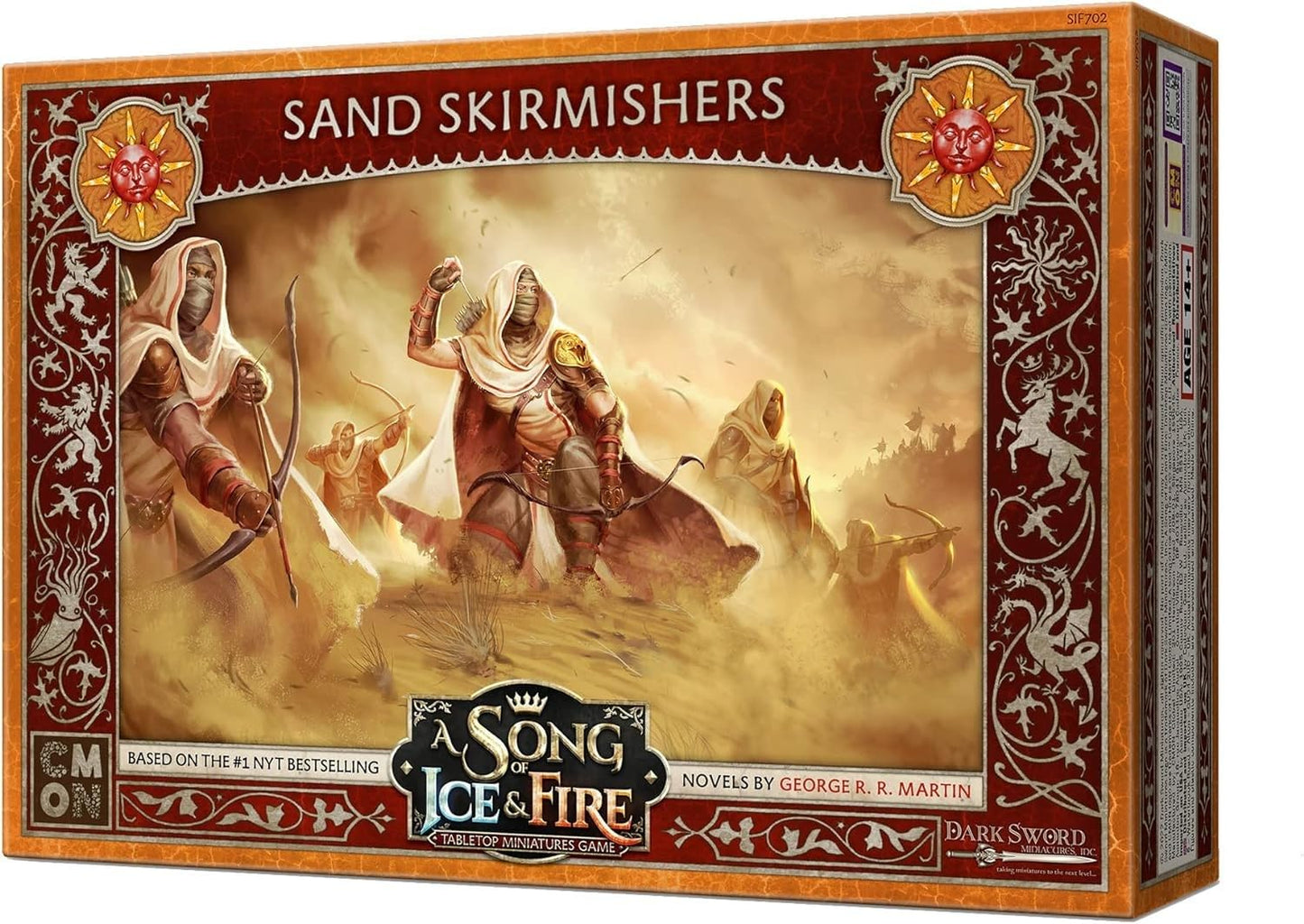 Cmon A Song of Ice and Fire Tabletop Miniatures Game Sand Skirmishers Unit Box | Strategy Game for Teens and Adults | Ages 14+ | 2+ Players | Average Playtime 45-60 Minutes, Multicolor (SIF702)