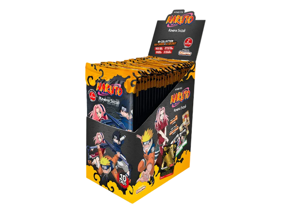 Naruto Mythos TCG - Set 01 - Konoha Shido - Booster Box (24x Packs) (2nd Edition) release date 26th JUNE
