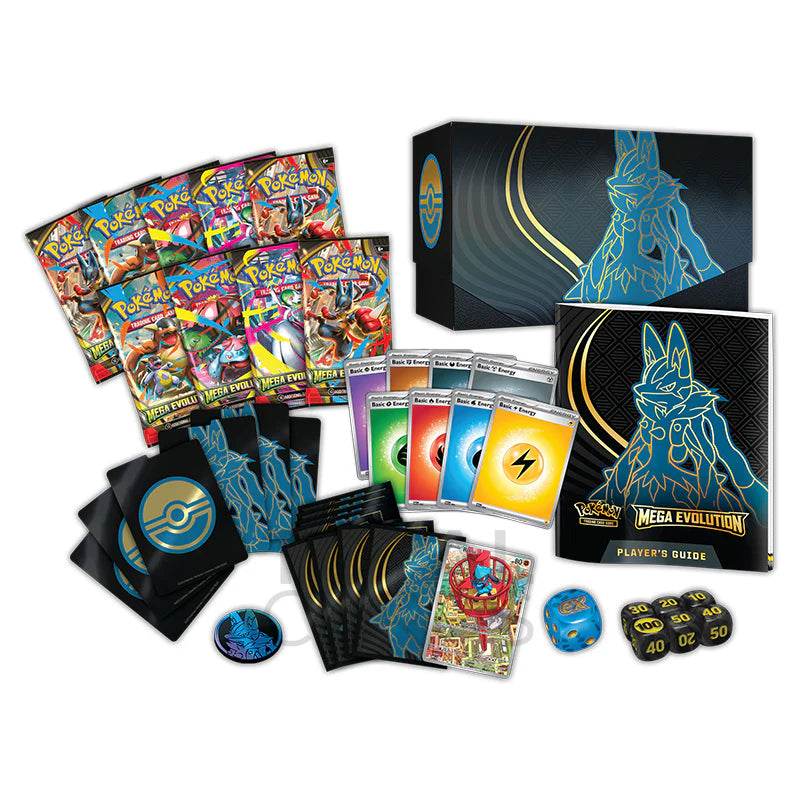 Pokemon - Mega Evolution - Base Set- Elite Trainer Box - Mega Lucario