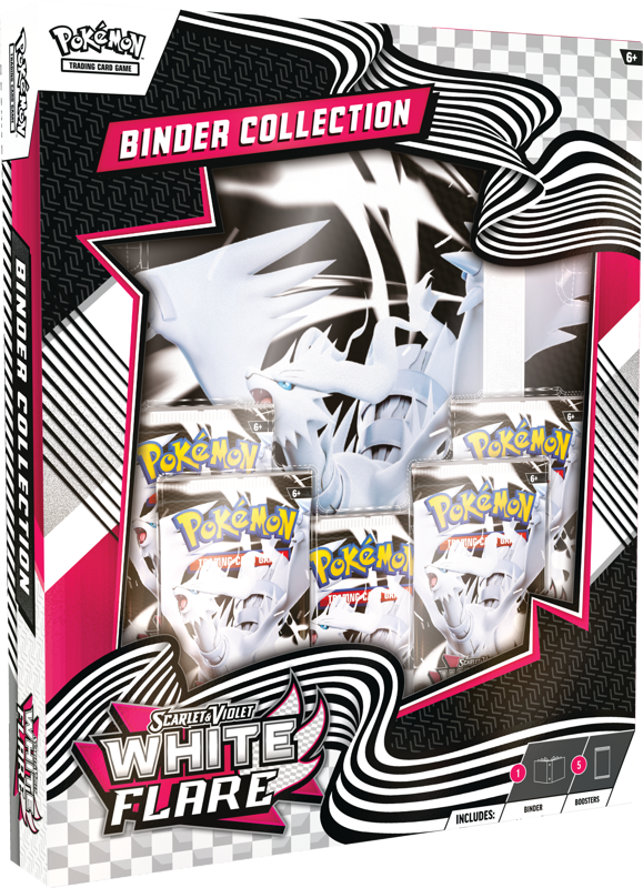 Pokemon Scarlet & Violet White Flare Binder Collection
