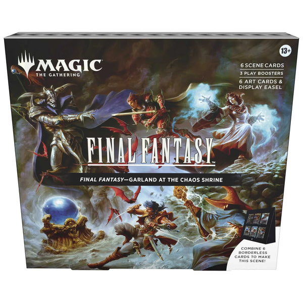 Magic: The Gathering: Final Fantasy Scene Box - Garland at the Chaos Shrine