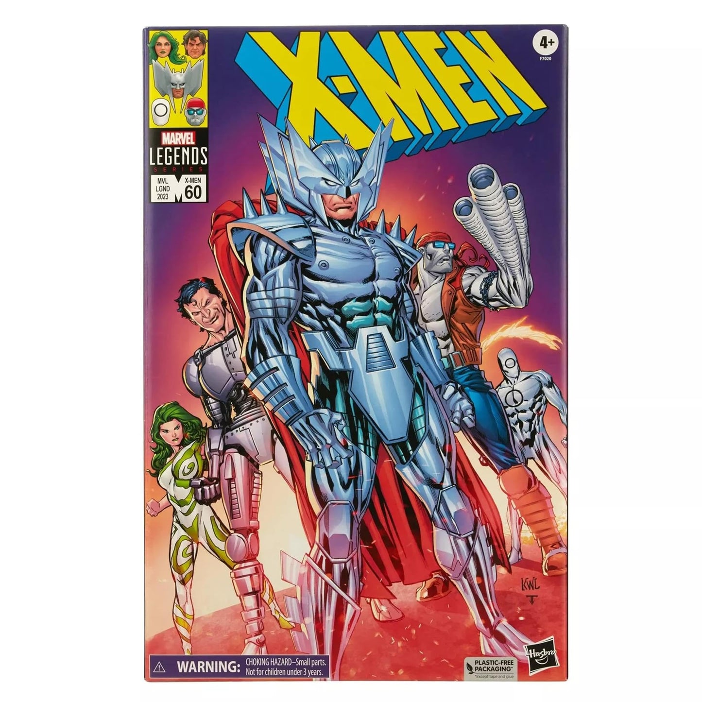 Marvel Hasbro Legends Series: X-Men Villains, X-Men 60th Anniversary Action Figure Set, 6 inch Action Figures