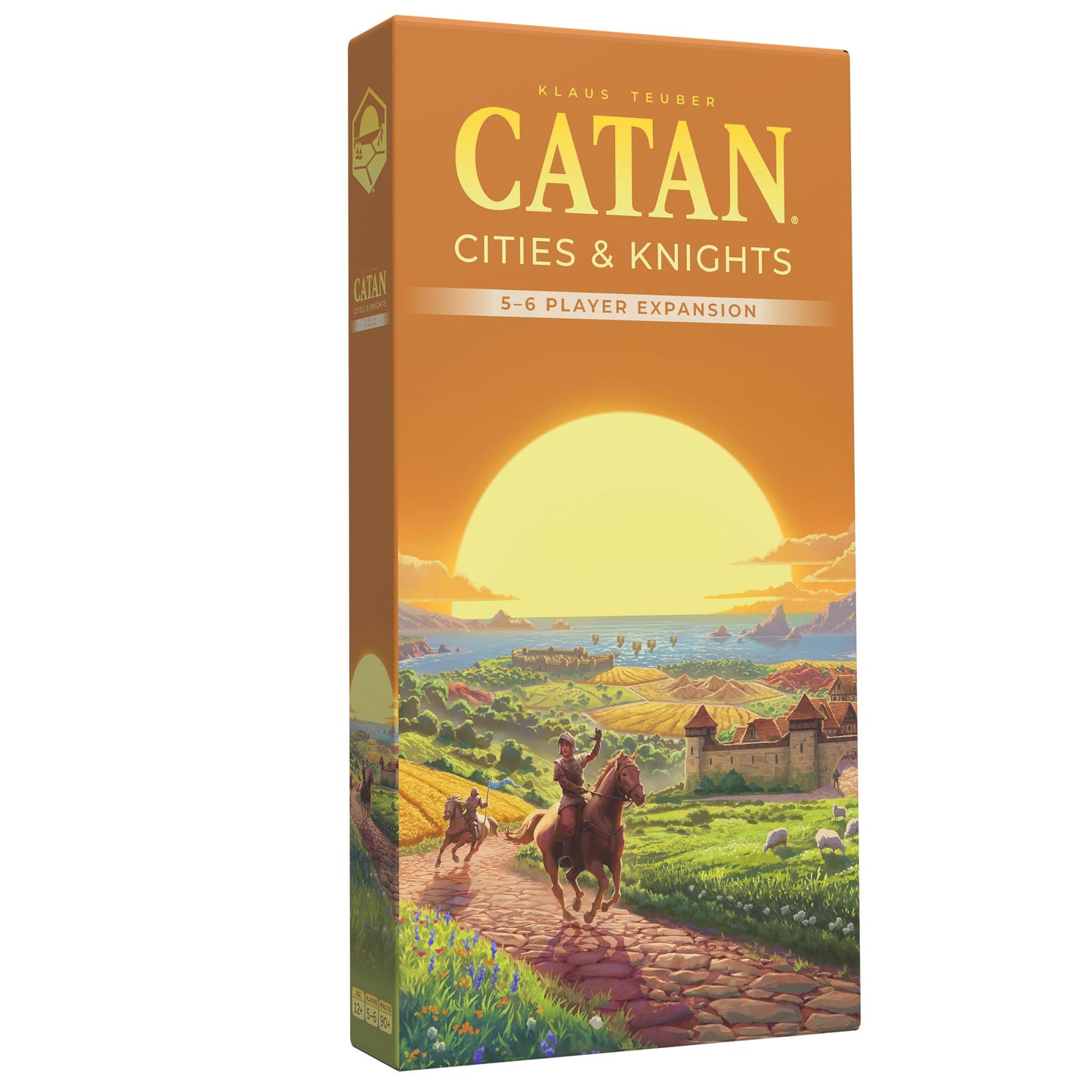 CATAN 6th Edition – The Strategy Board Game | Build Your Civilisation & Outsmart Your Rivals | For Families, Adults & Teens | Trade, Build & Settle to Victory | 3–4 Players, Ages 10+, 60 Mins