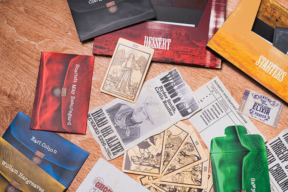 Professor PUZZLE Saloon Murder Mystery Game