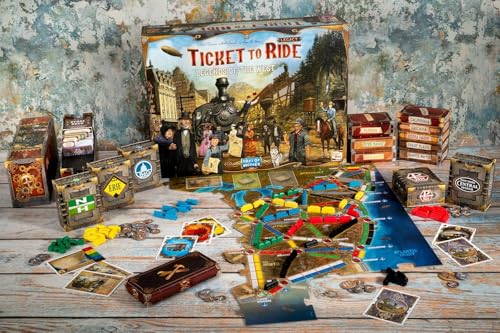 Days of Wonder | Ticket to Ride Legacy - Legends of the West | Board Game | Ages 10+ | 2-5 Players | 20-90 Minutes Playing Time