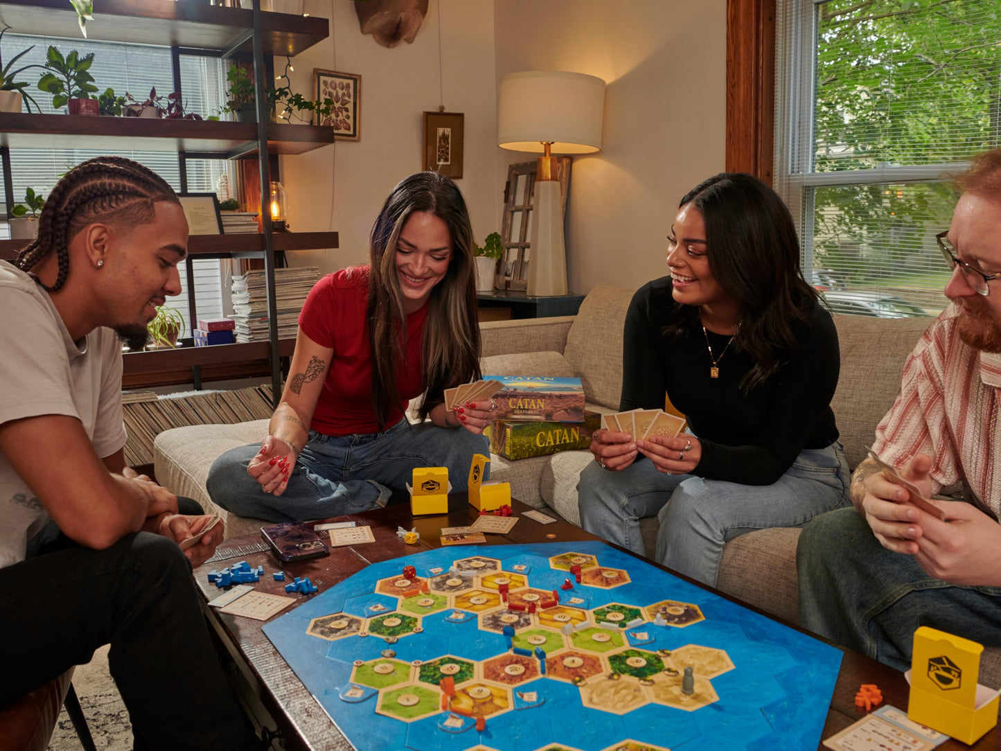 CATAN 6th Edition – The Strategy Board Game | Build Your Civilisation & Outsmart Your Rivals | For Families, Adults & Teens | Trade, Build & Settle to Victory | 3–4 Players, Ages 10+, 60 Mins