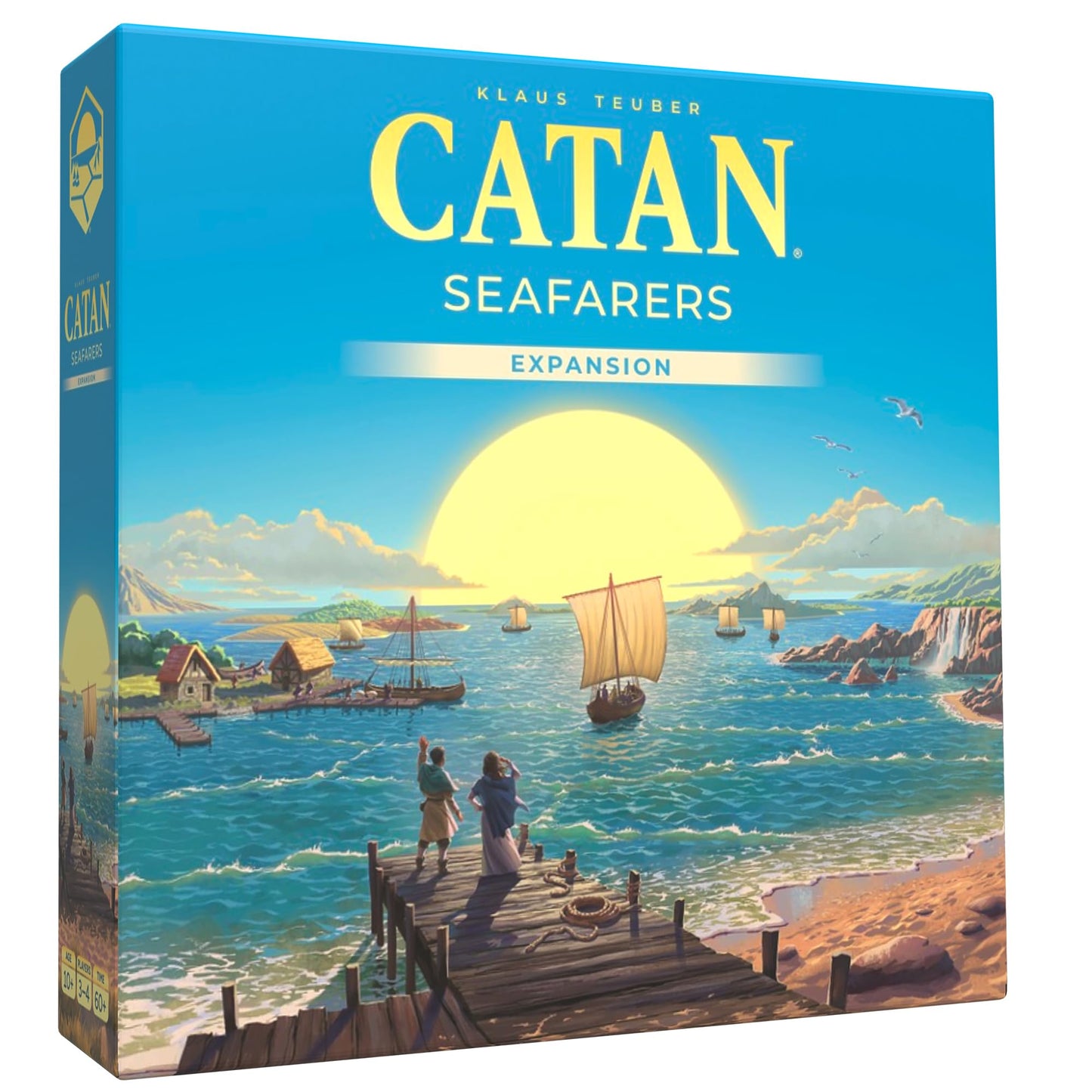 CATAN 6th Edition – The Strategy Board Game | Build Your Civilisation & Outsmart Your Rivals | For Families, Adults & Teens | Trade, Build & Settle to Victory | 3–4 Players, Ages 10+, 60 Mins