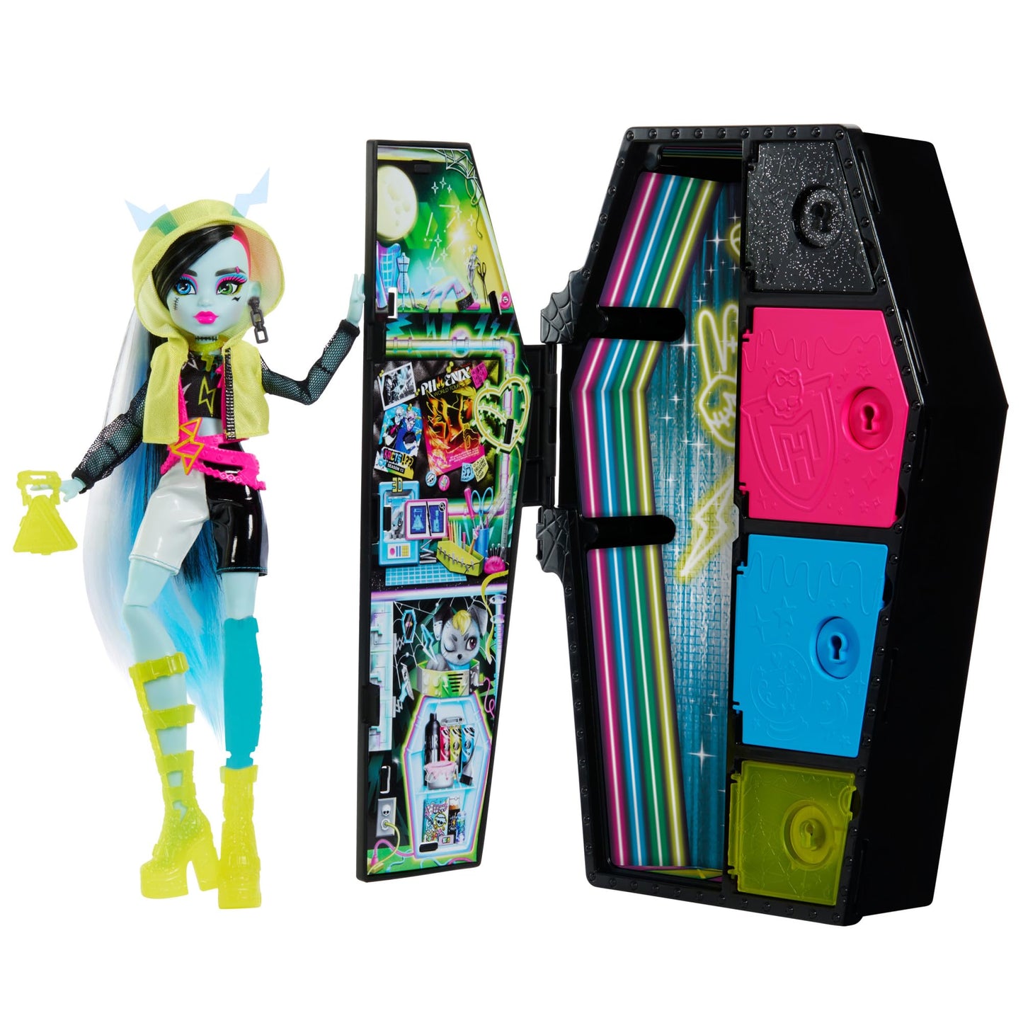Monster High Skulltimate Secrets Doll and Accessories Set