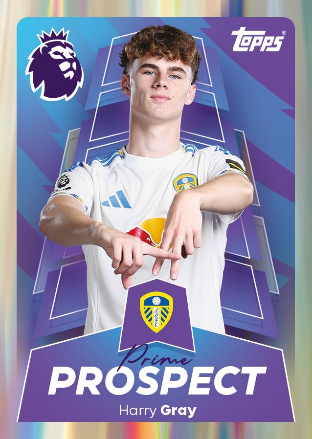Topps Premier League Stickers 2026 - Mega Pack (Contains 18 Packets of Premier League Stickers (108 Stickers in Total).