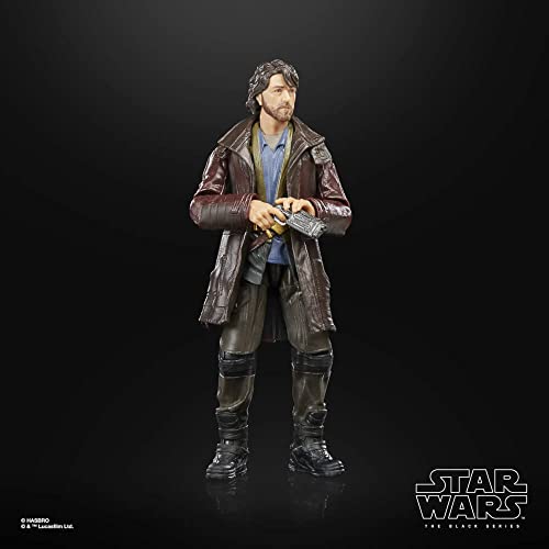 Star Wars Hasbro Wars The Black Series Cassian Andor Toy 6-Inch-Scale Wars: Collectible Action Figure, Toys for Ages 4 and Up, F5527, Multicolor
