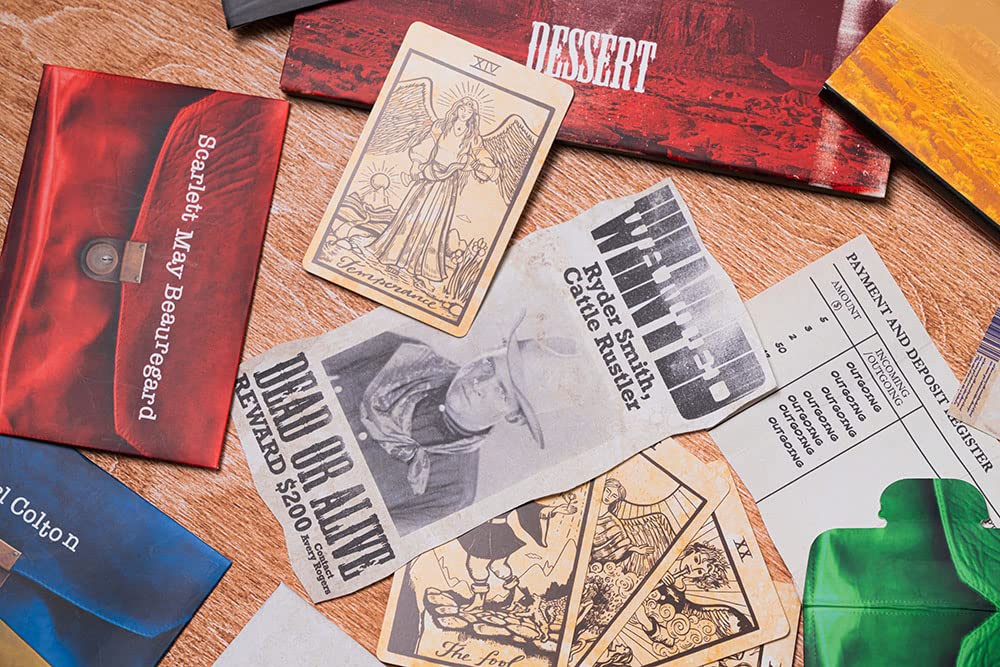 Professor PUZZLE Saloon Murder Mystery Game